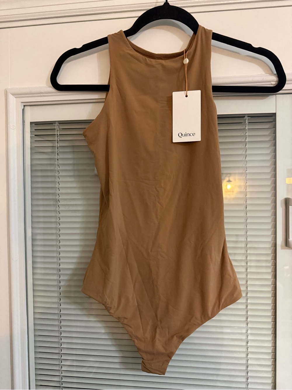 NWT Quince Second Skin High Neck Bodysuit | M - Picture 5 of 7